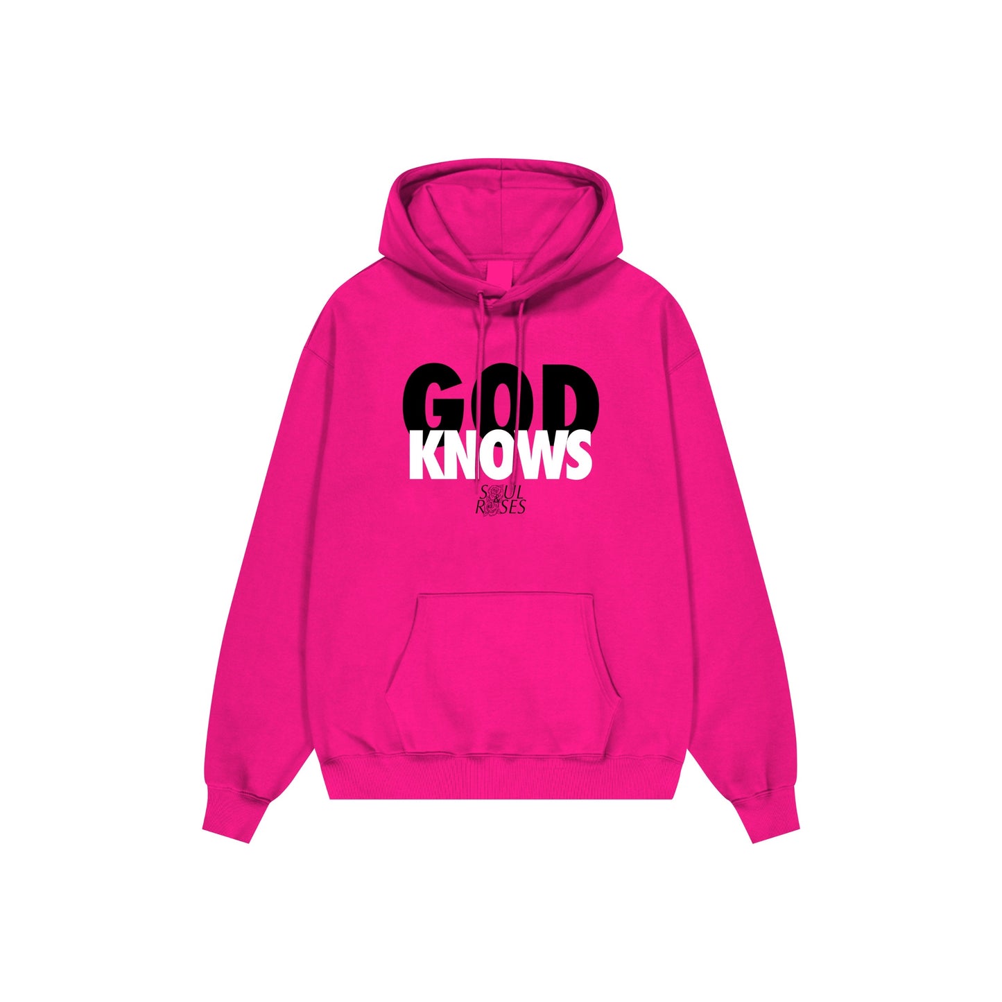 Pink God Knows Hoodie