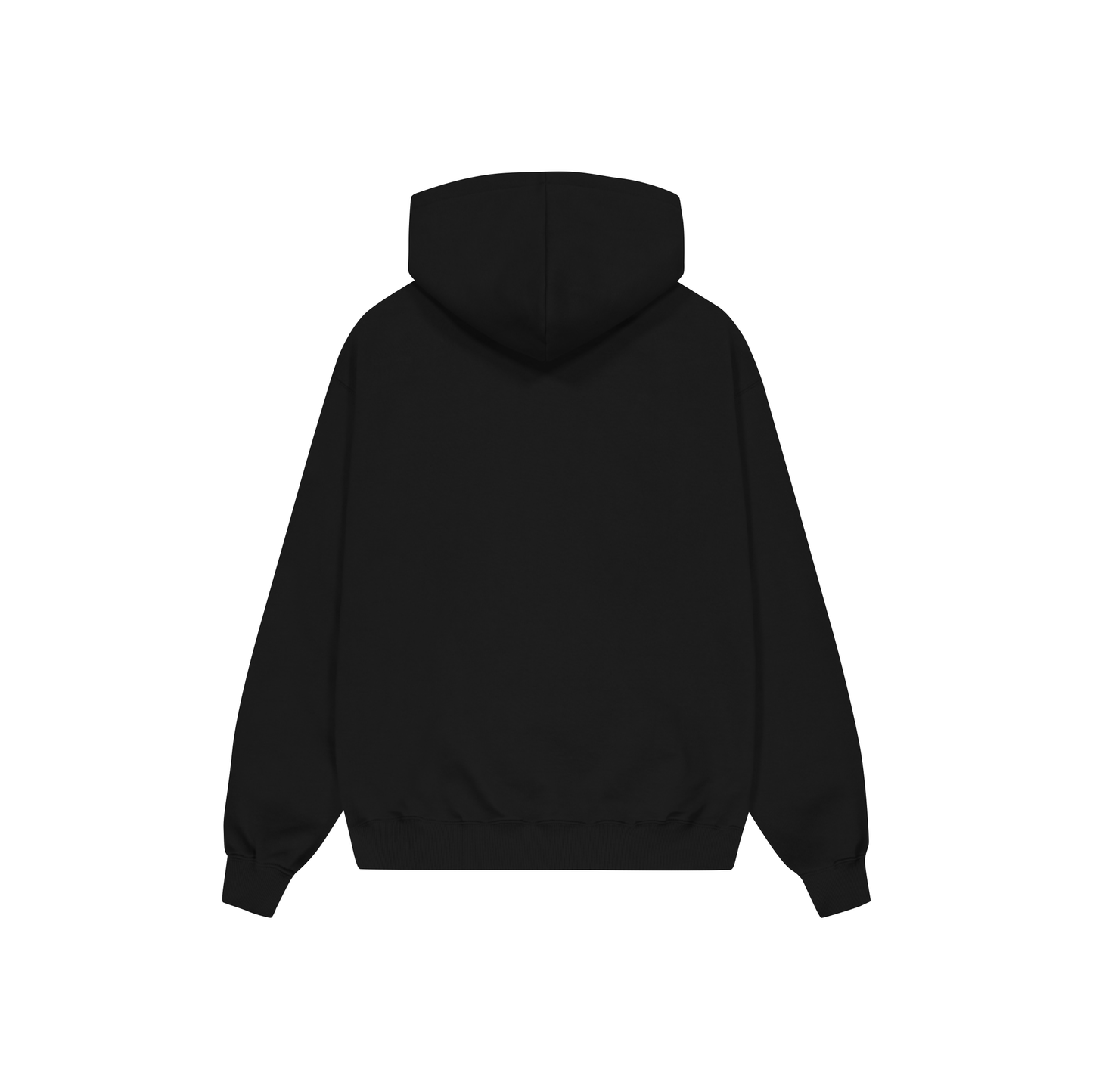 Black Two Roses Tonal Hoodie