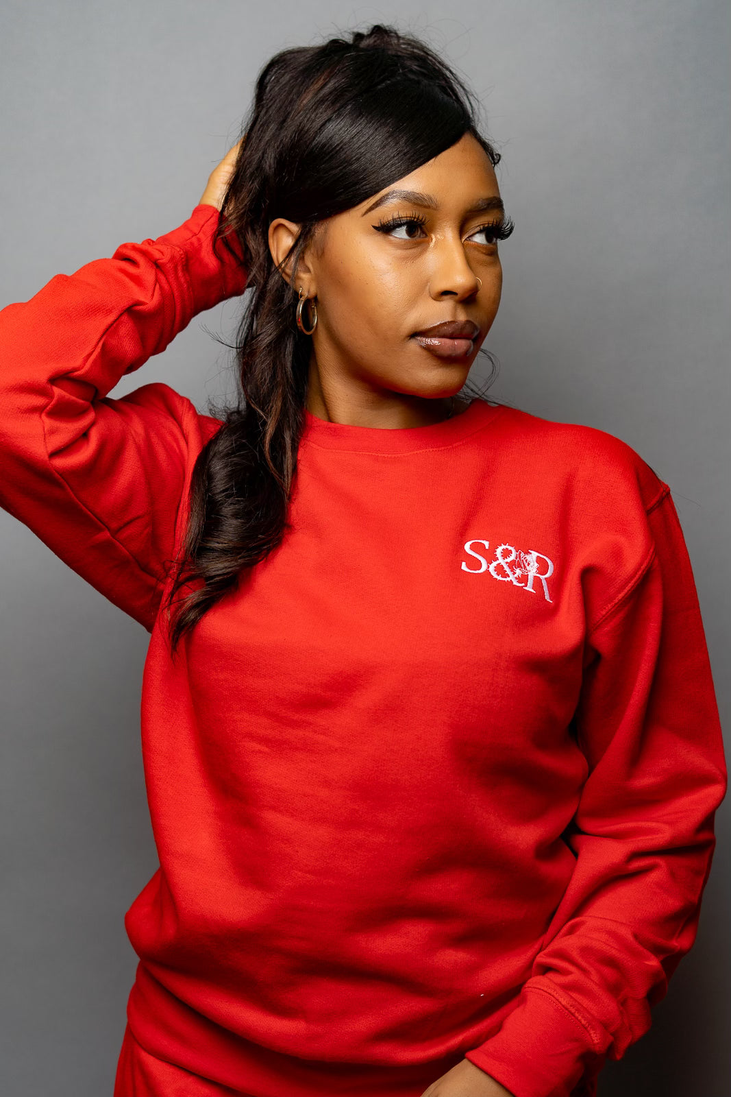 S&R Cherry Crewneck