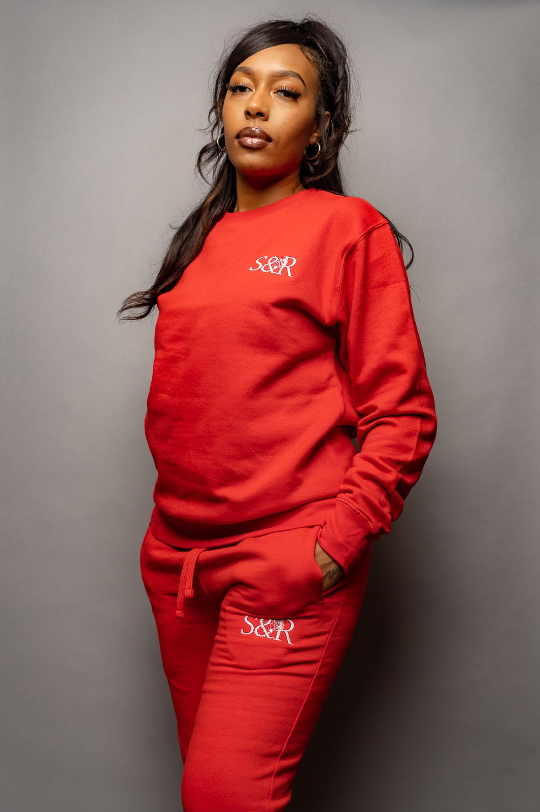 S&R Cherry Crewneck
