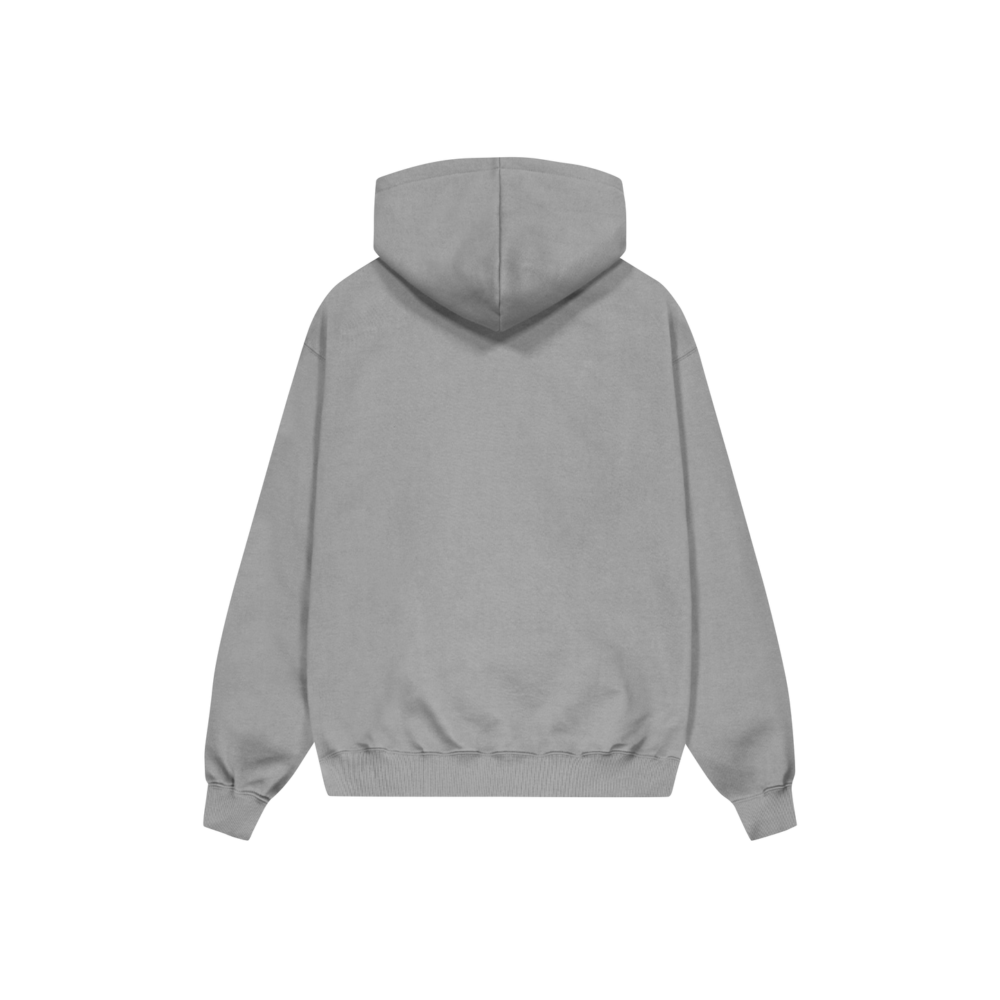 Heather Grey Classic Two Roses Hoodie