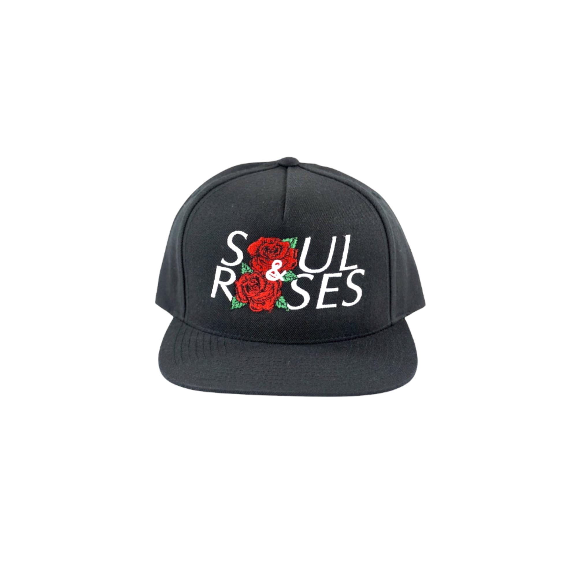 Black baseball cap with rose sales